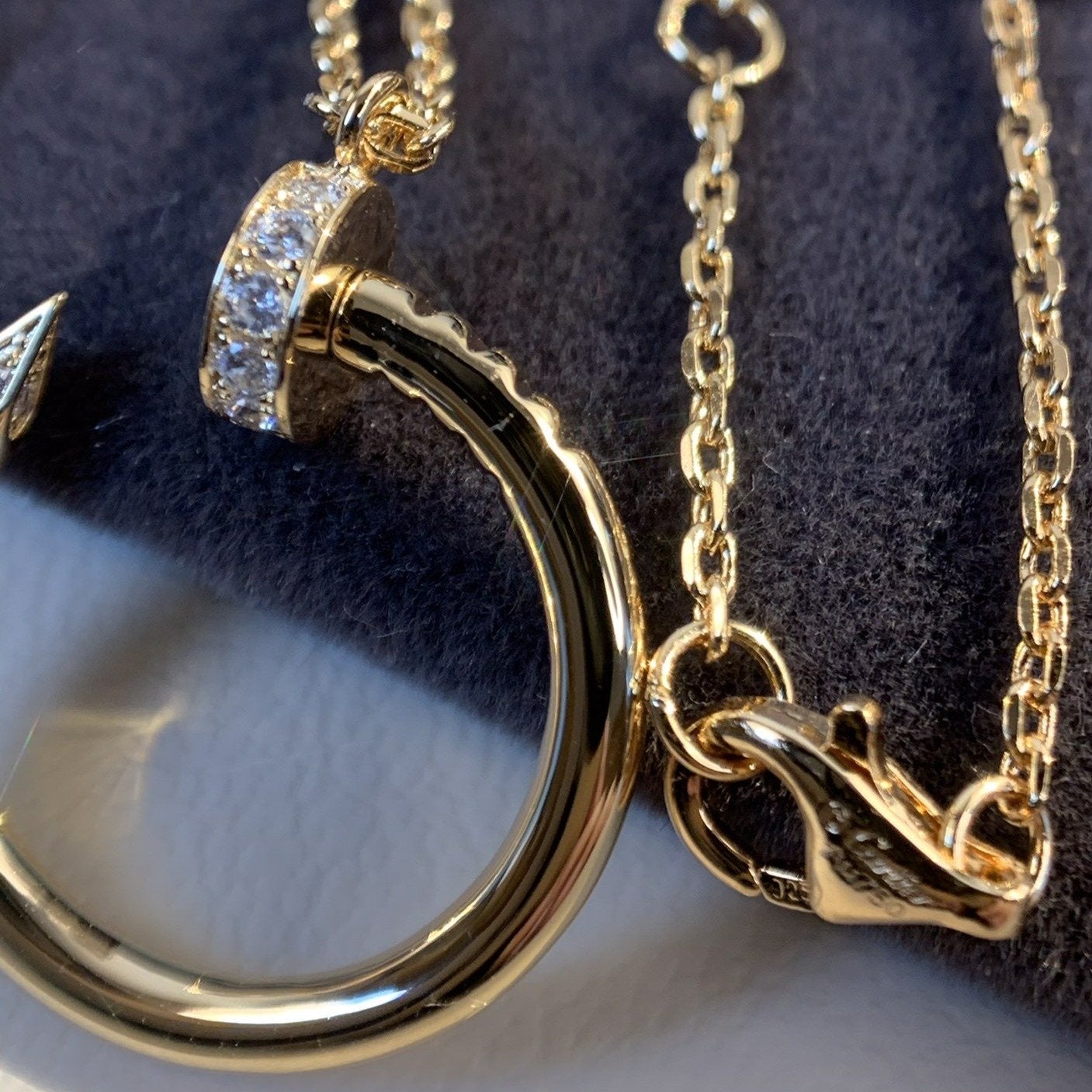 [Liorra]JUSTE NECKLACE PINK GOLD