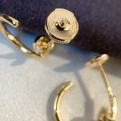 [Liorra]JUSTE EARRINGS PINK GOLD