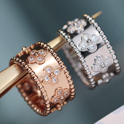 [Liorra]CLOVER KALEIDOSCOPE RING 10MM