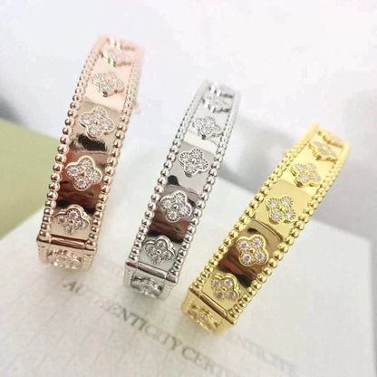 [Liorra]CLOVER BRACELET 8MM DIAMONDS