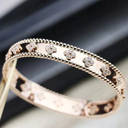 [Liorra]CLOVER BRACELET 8MM DIAMONDS