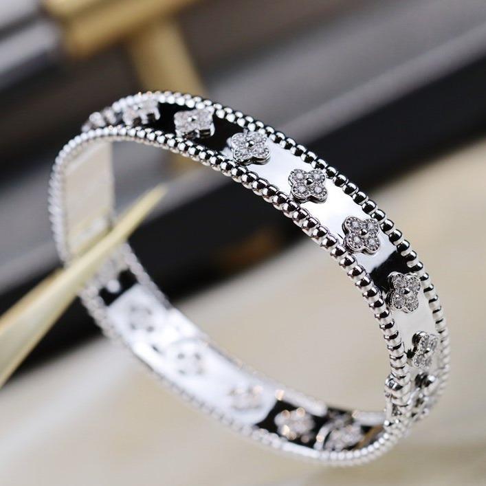 [Liorra]CLOVER BRACELET 8MM DIAMONDS