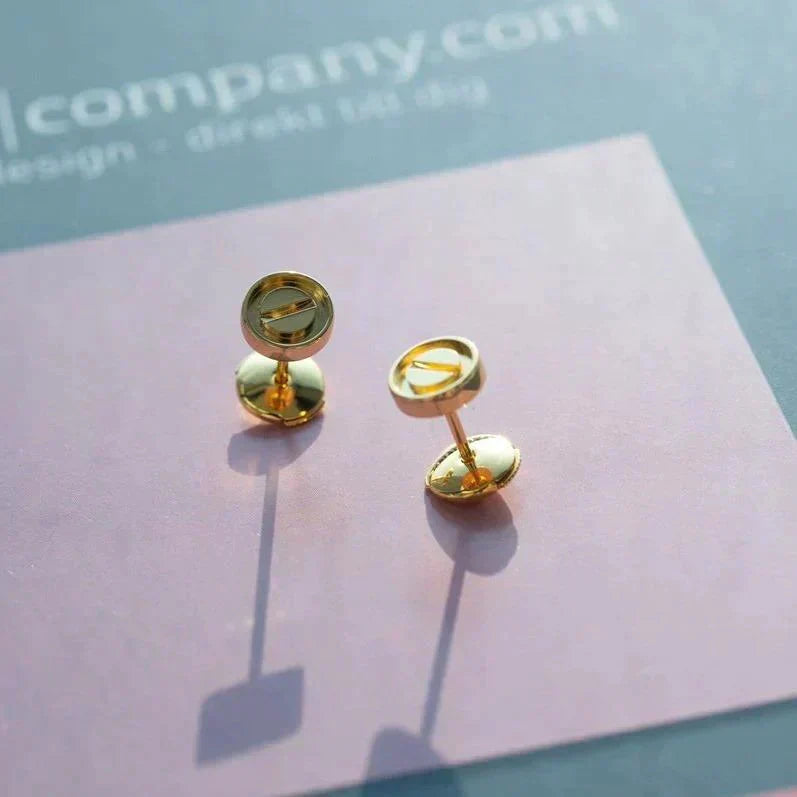 [Liorra]LOVE EARRINGS GOLD 10MM