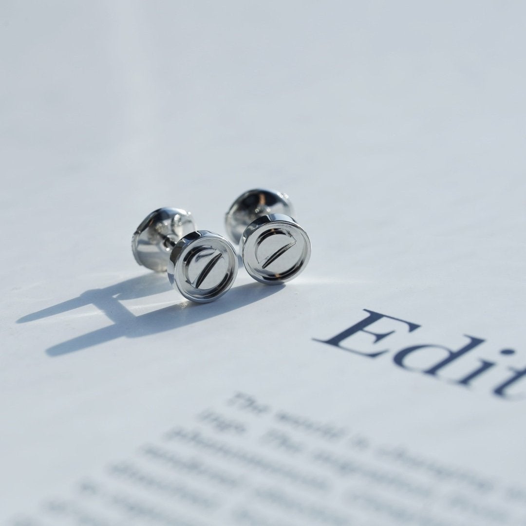 [Liorra]LOVE EARRINGS SILVER 10MM