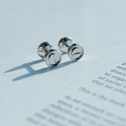 [Liorra]LOVE EARRINGS SILVER 10MM