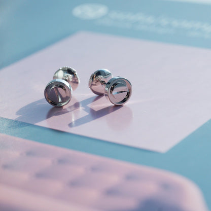 [Liorra]LOVE EARRINGS SILVER 10MM