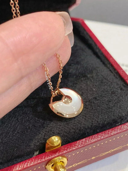 [Liorra]AMULETTE Liorra GOLD MOP NECKLACE