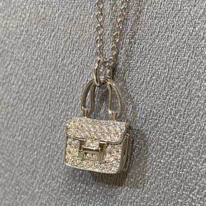 [Liorra]CONSTANCE PEDANT DIAMOND NECKLACE