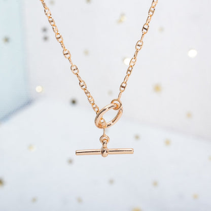 [Liorra]ECHAPPEE NECKLACE PINK GOLD