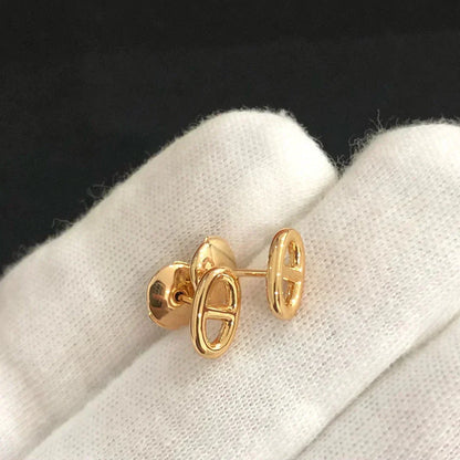 [Liorra]CHAINE SMALL EARRINGS GOLD AND SILVER