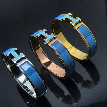 [Liorra]H BRACELET BLUE RAINBOW CERAMIC