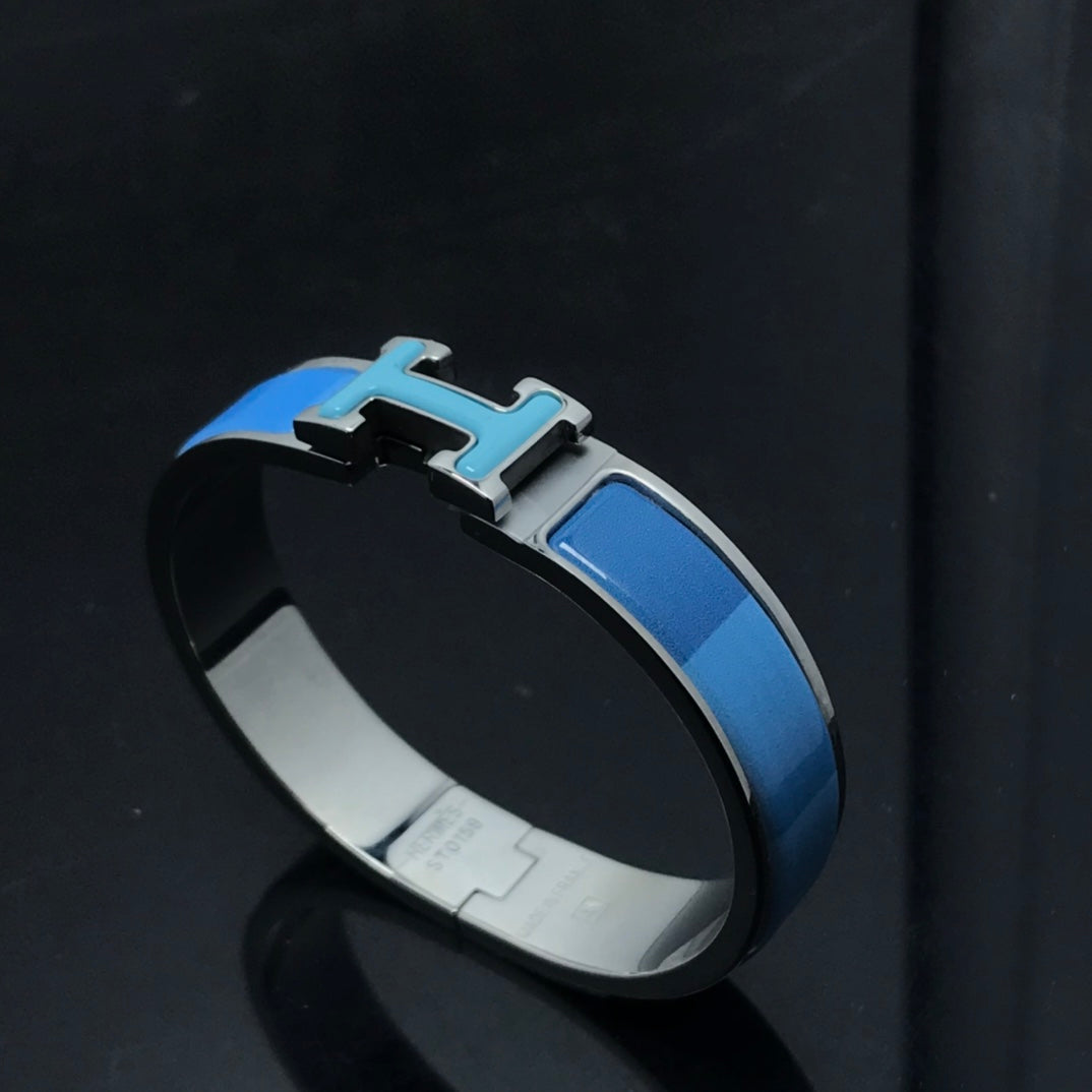 [Liorra]H BRACELET BLUE RAINBOW CERAMIC