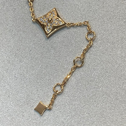 [Liorra]STAR AND SUN 4 MOTIFS GOLD DIAMONDS BRACELET