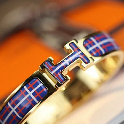 [Liorra]H TARTAN BRACELET 12MM