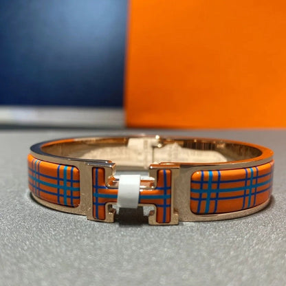 [Liorra]H TARTAN BRACELET 12MM