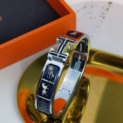 [Liorra]H COUVERTURES DARK BLUE BRACELET