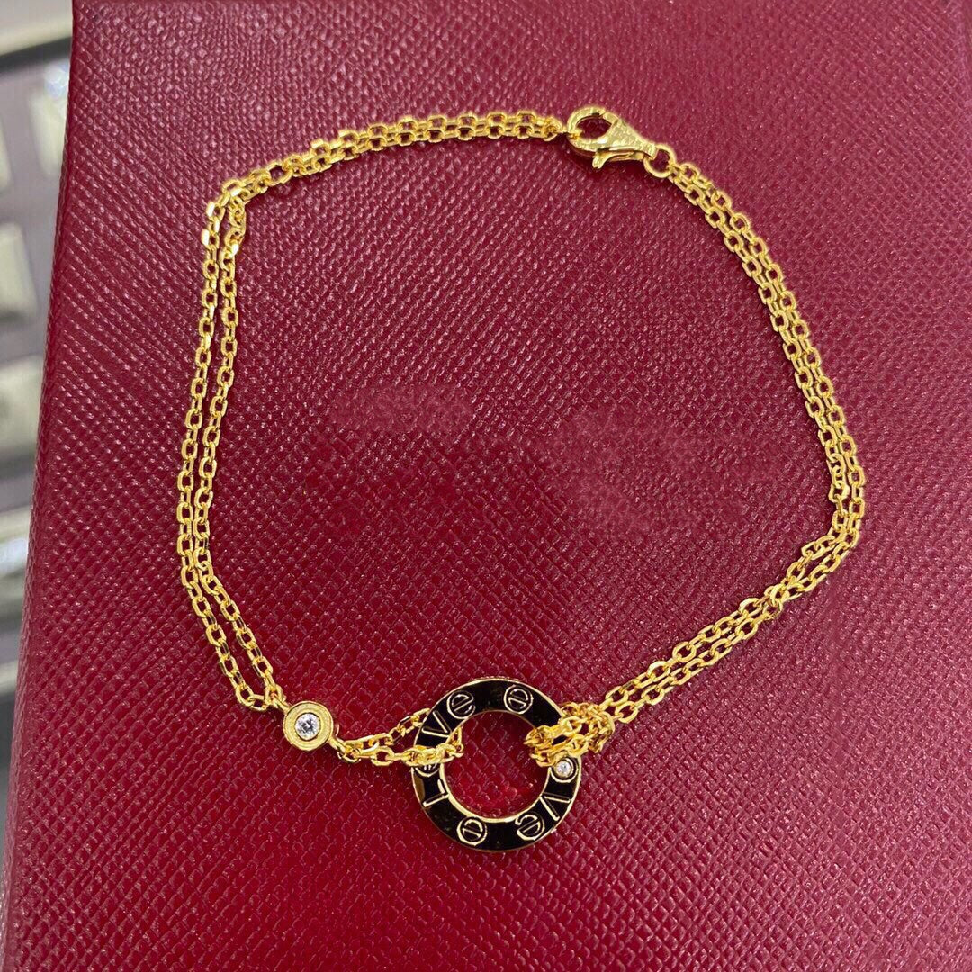 [Liorra]LOVE BRACELET 2 DIAMOND