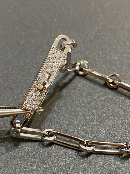[Liorra]CHAINE BRACELET SMALL MODEL DIAMOND
