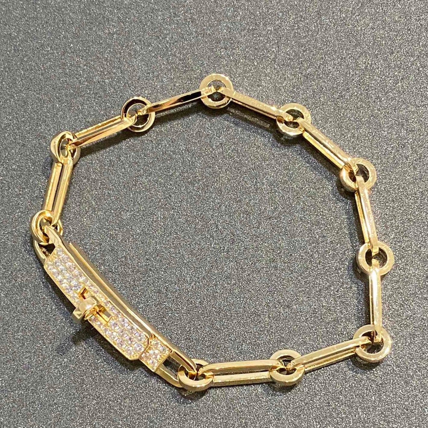 [Liorra]CHAINE BRACELET SMALL MODEL DIAMOND