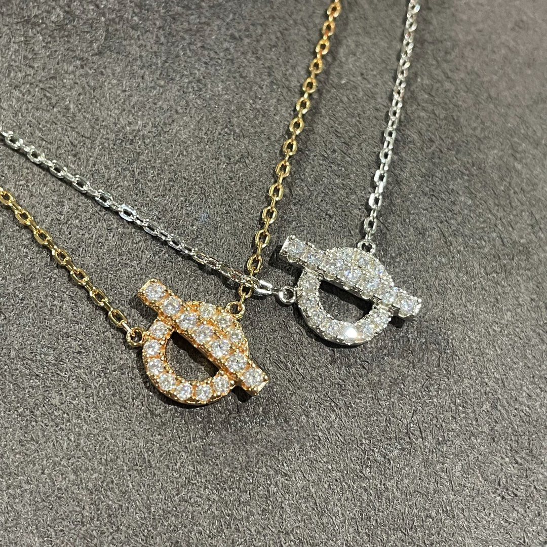 [Liorra]ECHAPEE NECKLACE DIAMOND