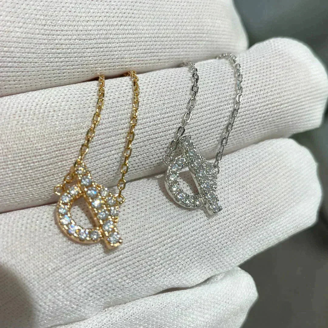 [Liorra]ECHAPEE NECKLACE DIAMOND