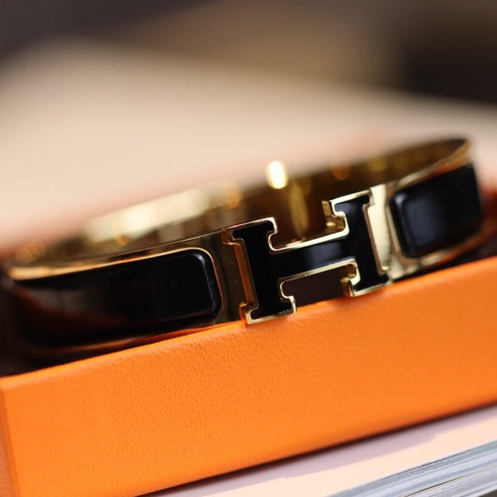 [Liorra]H BRACELET 12MM GOLD