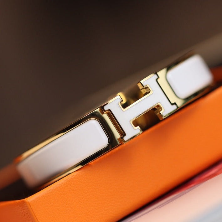 [Liorra]H BRACELET 12MM GOLD