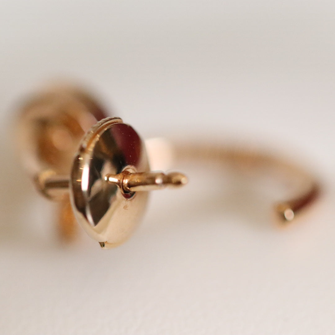 [Liorra]JUSTE EARRINGS PINK GOLD