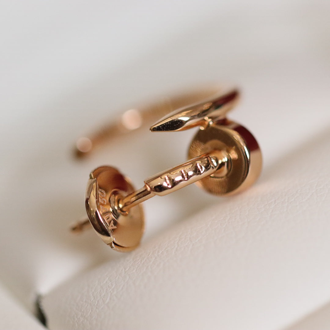 [Liorra]JUSTE EARRINGS PINK GOLD