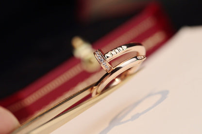 [Liorra]JUSTE RING 2.65MM PINK GOLD DIAMOND