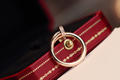 [Liorra]JUSTE RING 2.65MM PINK GOLD DIAMOND