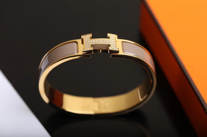 [Liorra]H BRACELET GOLD DIAMOND