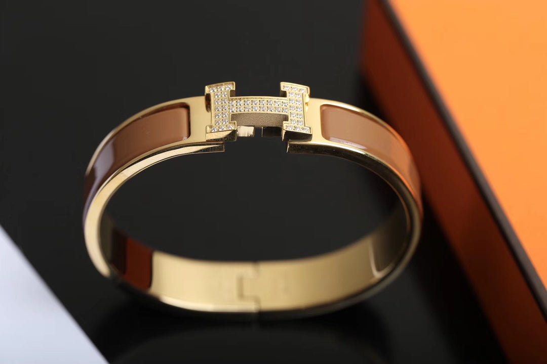 [Liorra]H BRACELET GOLD DIAMOND