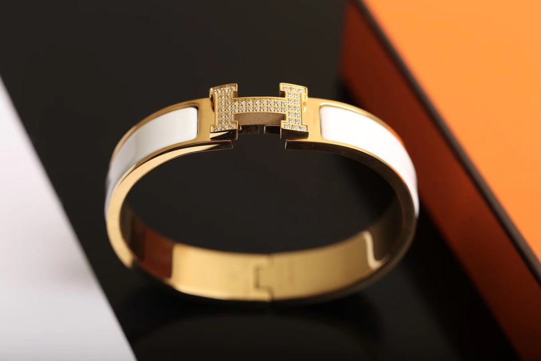 [Liorra]H BRACELET GOLD DIAMOND