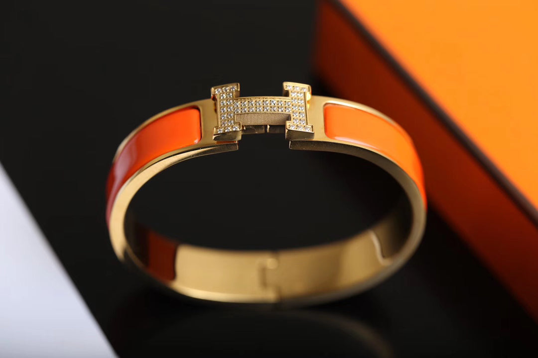 [Liorra]H BRACELET GOLD DIAMOND