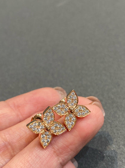 [Liorra]STAR DIAMOND EARRINGS