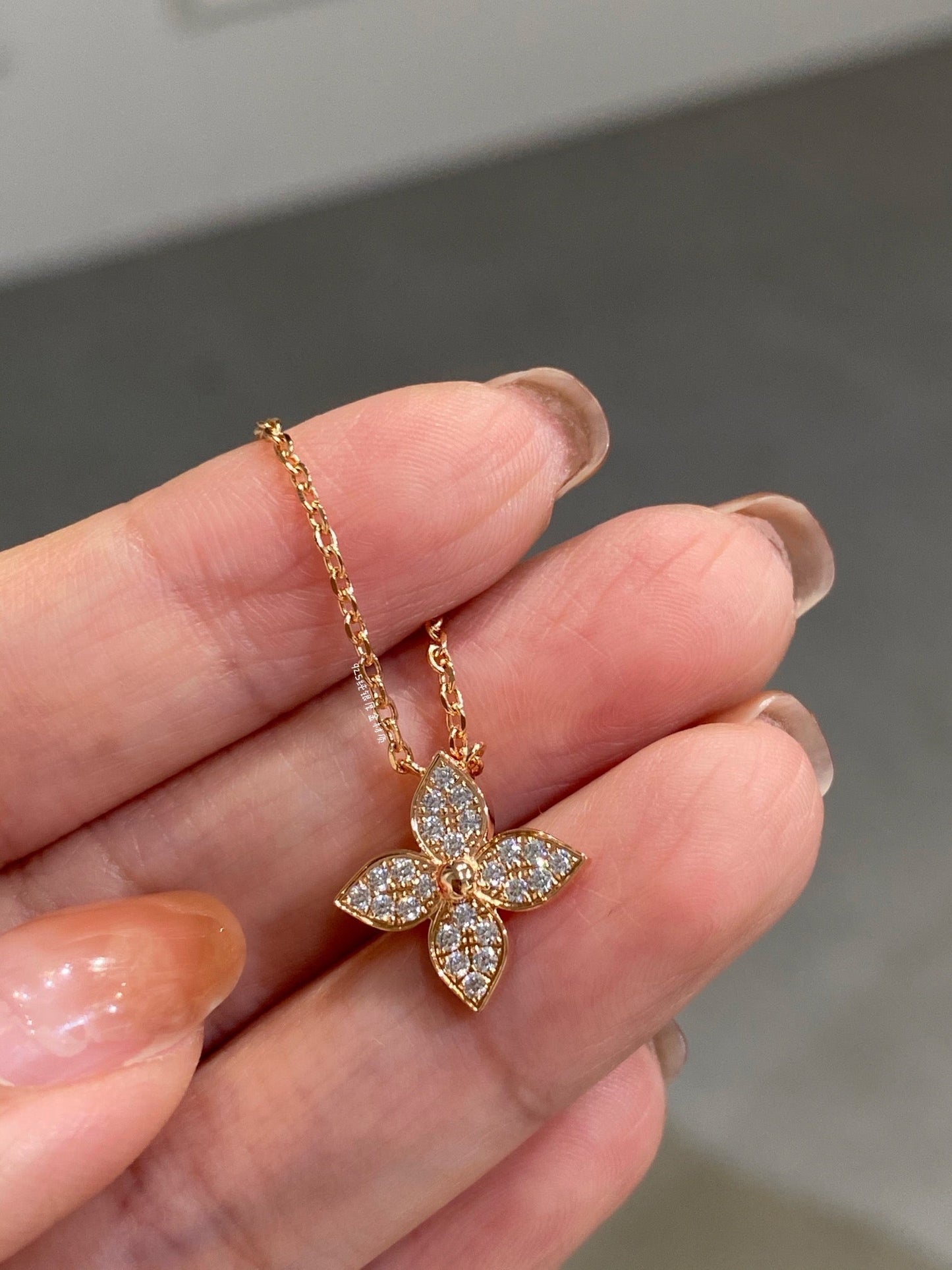 [Liorra]STAR DIAMOND NECKALCE