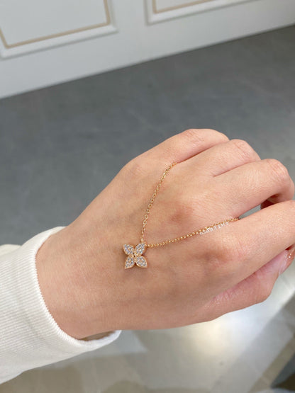 [Liorra]STAR DIAMOND NECKALCE