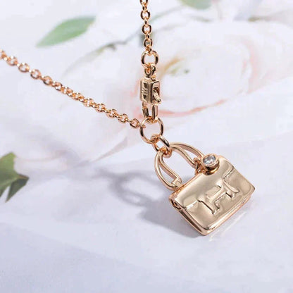 [Liorra]AMULETTE PEDANT Liorra GOLD NECKLACE