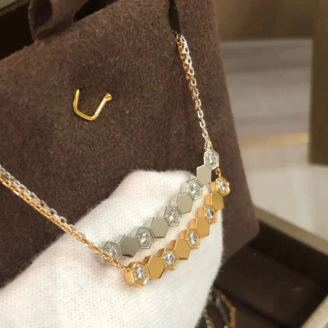 [Liorra]BEE LOVE NECKLACE DIAMOND