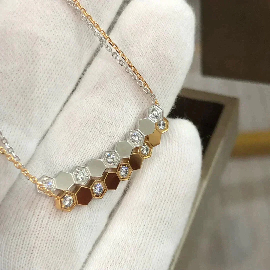[Liorra]BEE LOVE NECKLACE DIAMOND