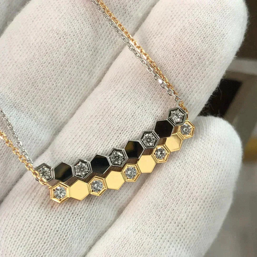 [Liorra]BEE LOVE NECKLACE DIAMOND