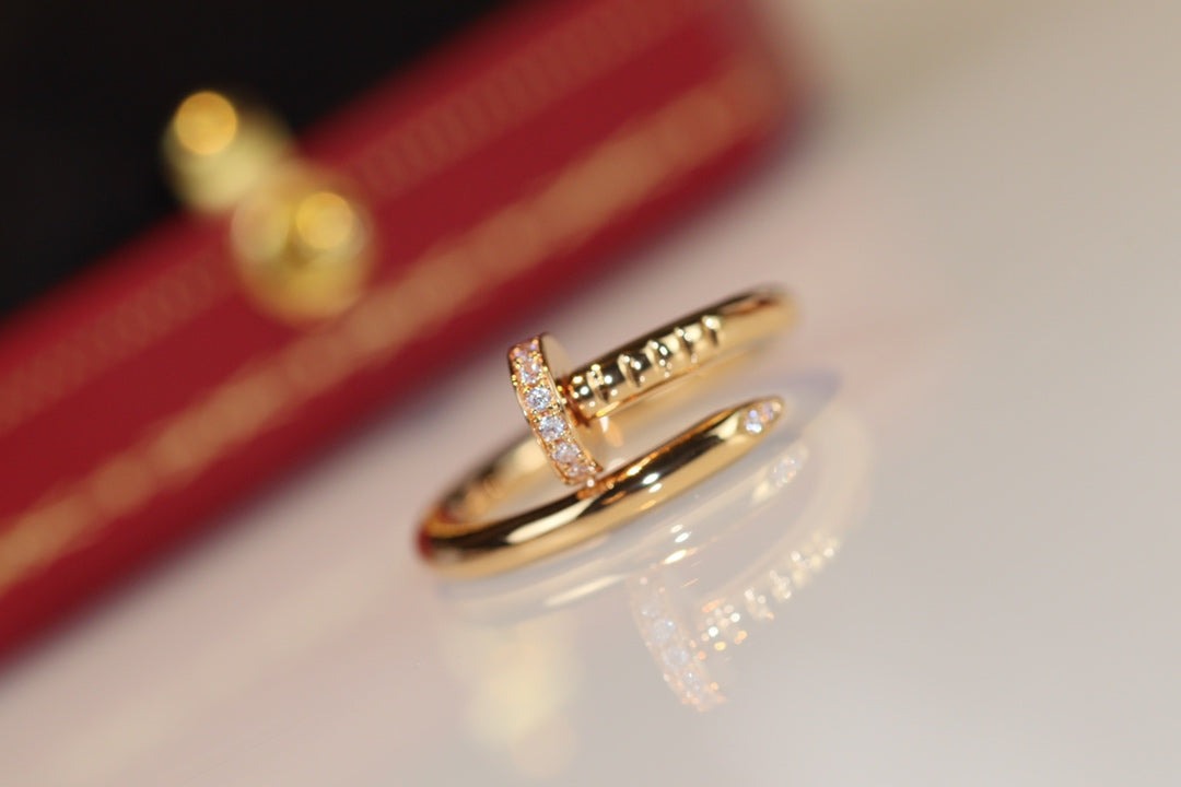 [Liorra]JUSTE RING 2.65MM GOLD DIAMOND