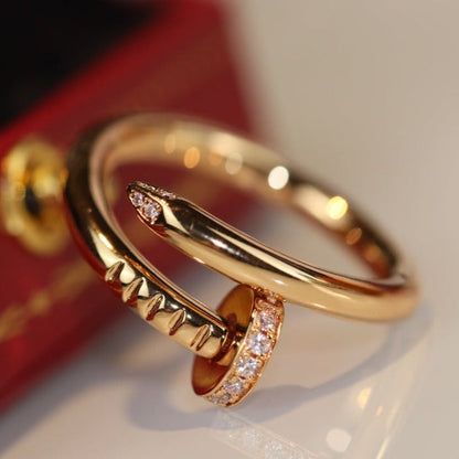 [Liorra]JUSTE RING 2.65MM GOLD DIAMOND