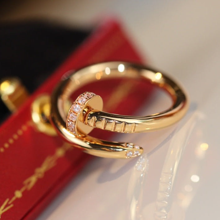 [Liorra]JUSTE RING 2.65MM GOLD DIAMOND