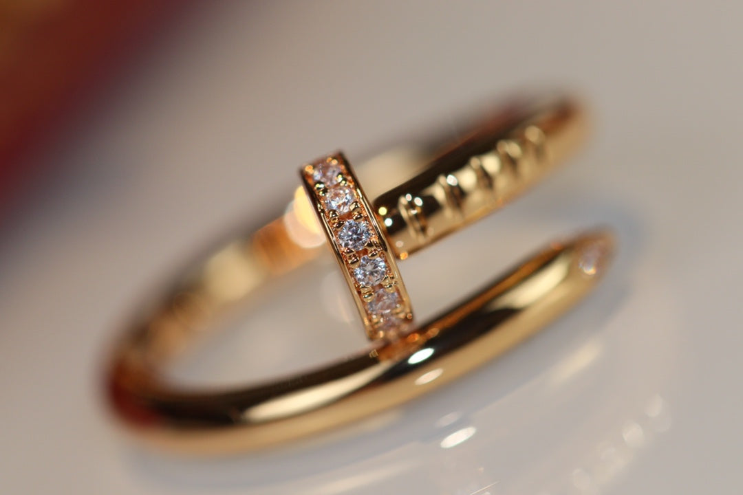 [Liorra]JUSTE RING 2.65MM GOLD DIAMOND
