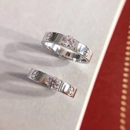 [Liorra]LOVE RING 3.6MM 1 BIG DIAMOND