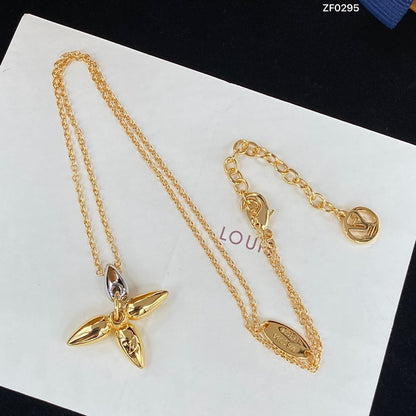 [Liorra]LOUISETTE PEDANT GOLD NECKLACE