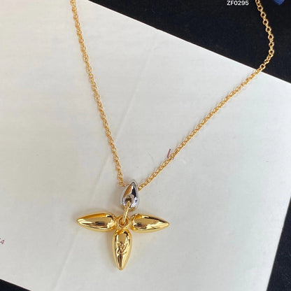 [Liorra]LOUISETTE PEDANT GOLD NECKLACE