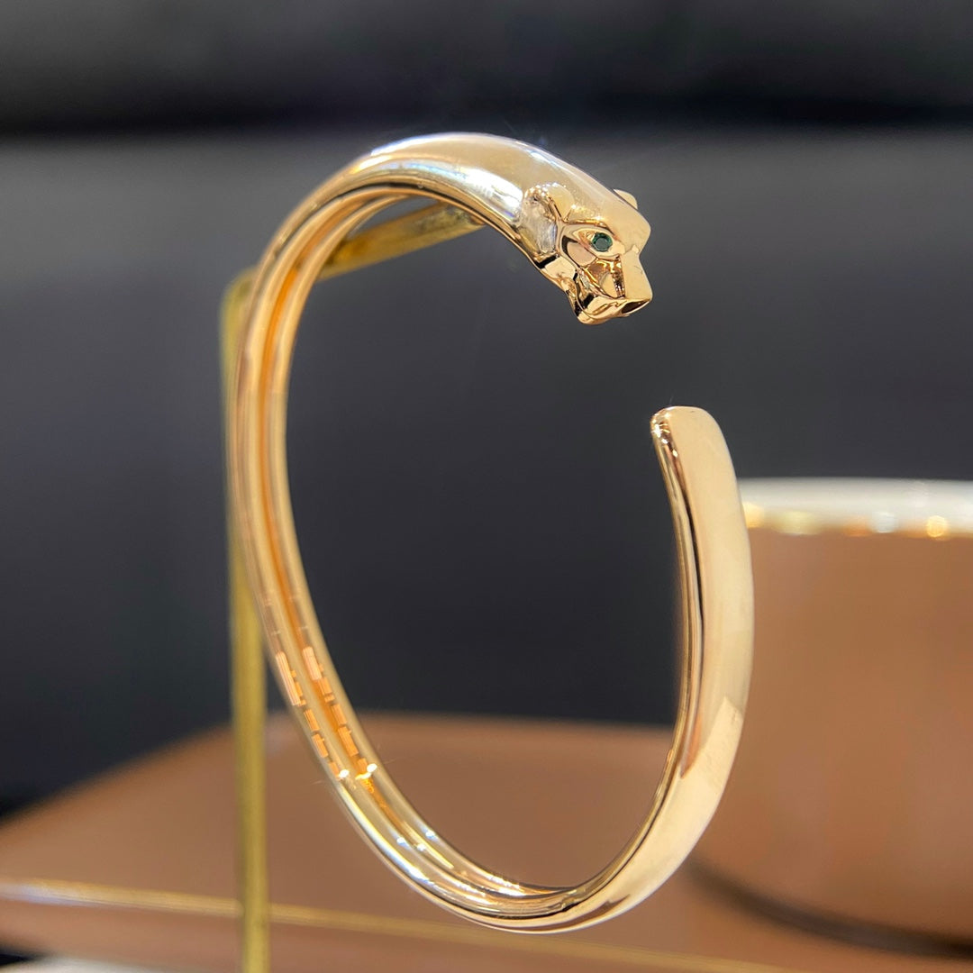 [Liorra]PANTHERE GOLD OPEN BRACELET